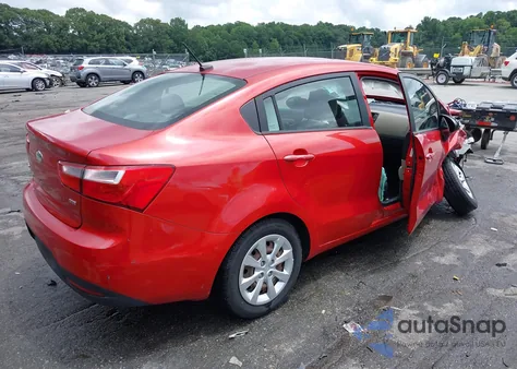 2014 Kia Rio Lx z USA, uszkodzony, nr VIN KNADM4A30E6376625